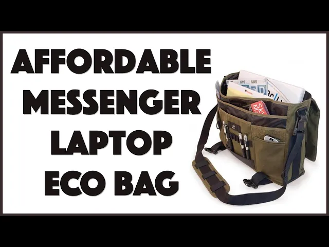 Video thumbnail for MobileEdge ECO Laptop Messenger Bag - REVIEW