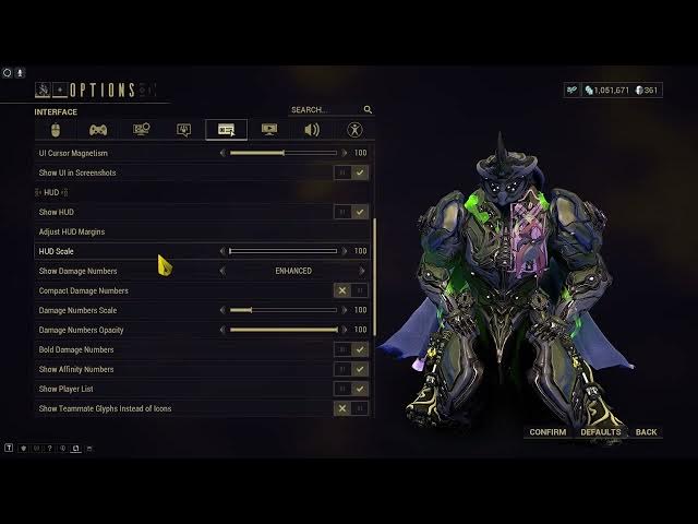 Video thumbnail for How To Adjust HUD Scale In Warframe