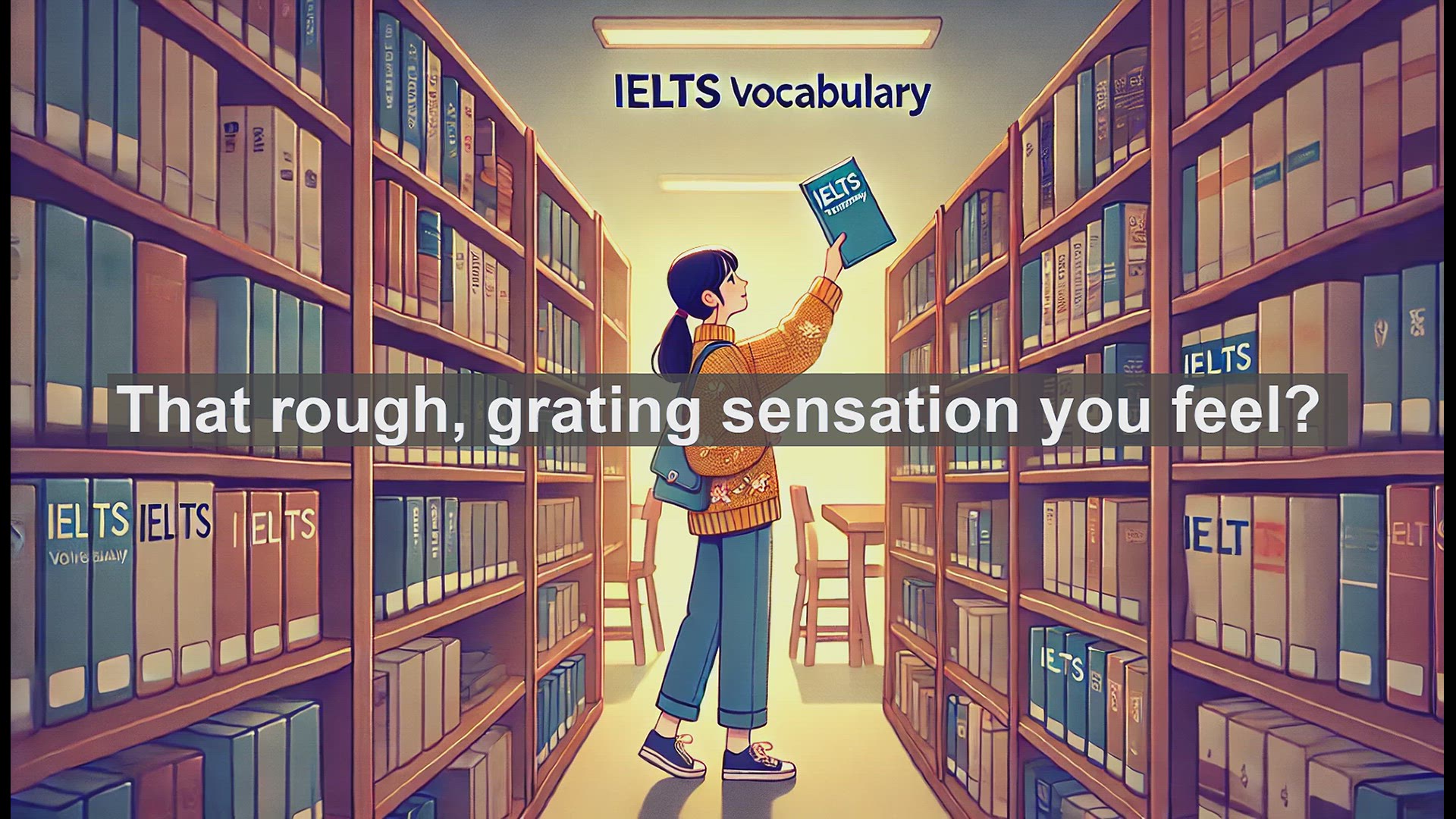 'Video thumbnail for 2000 Must Know IELTS 9.0 Vocabulary - Mastering 'Abrasive': Boost Your IELTS Vocabulary'