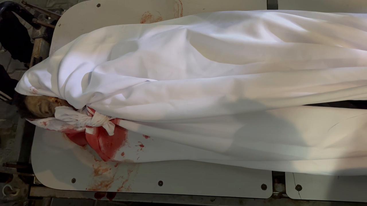 Video thumbnail for Bodies Arrive At Gaza Hospital 2.