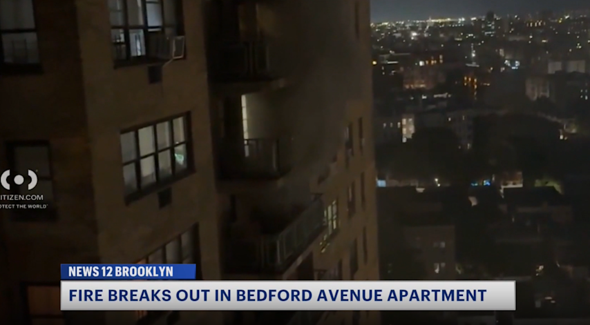 Video thumbnail for No one hurt following fire in Crown Heights apartment building
