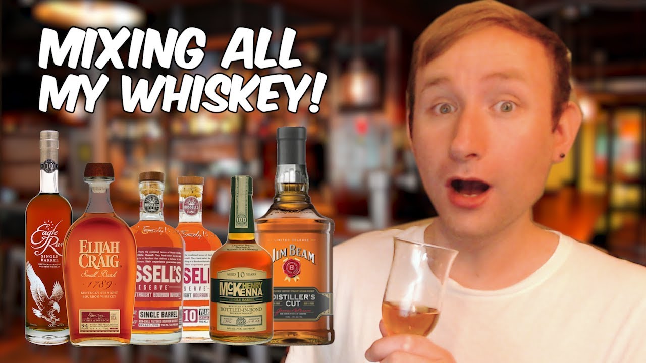 Video thumbnail for MIXING ALL MY WHISKEY TOGETHER - Bourbon Collection