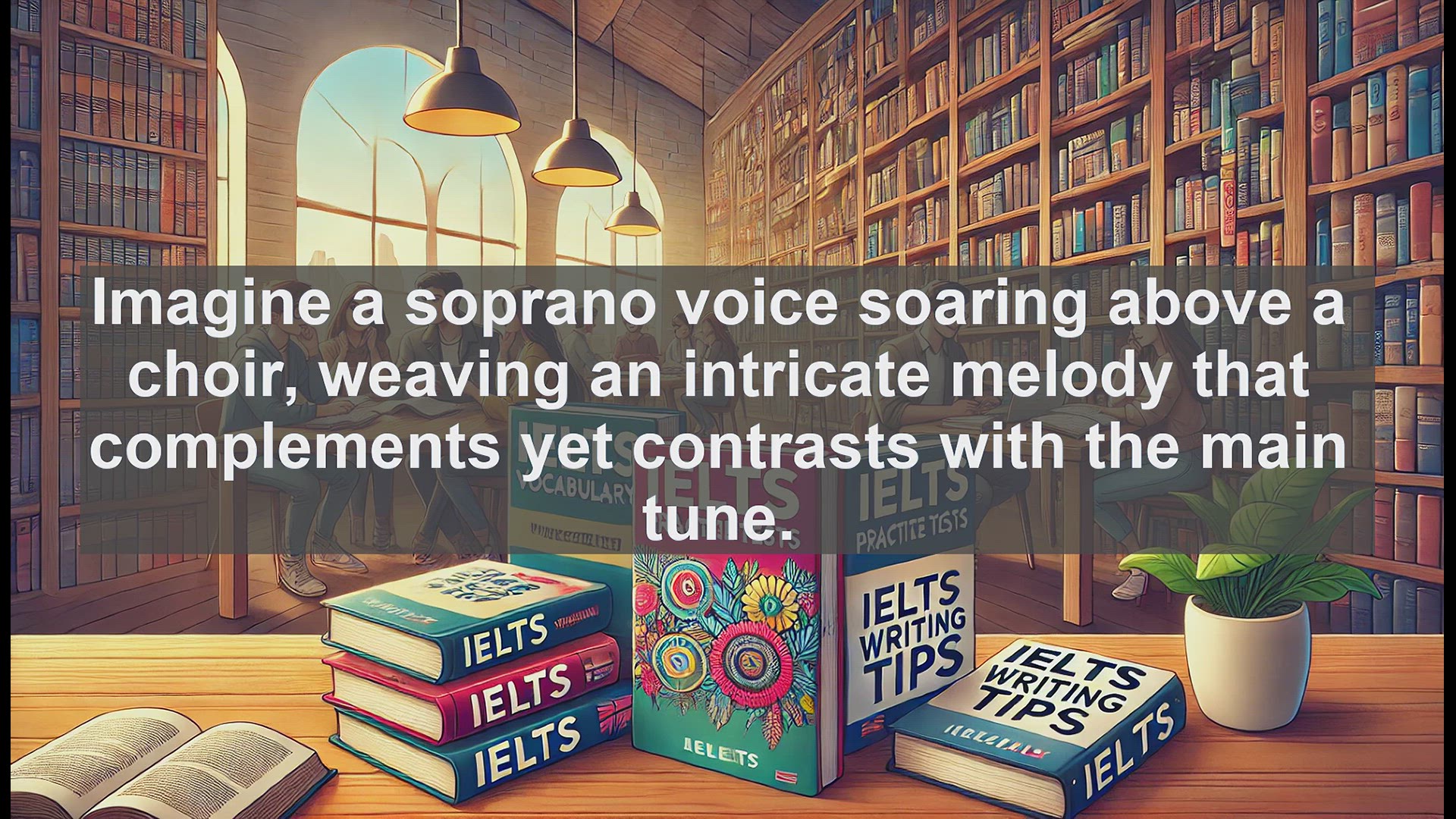 'Video thumbnail for 2000 Must Know IELTS 9.0 Vocabulary - Descant: A Musical Term That Enriches English Vocabulary'