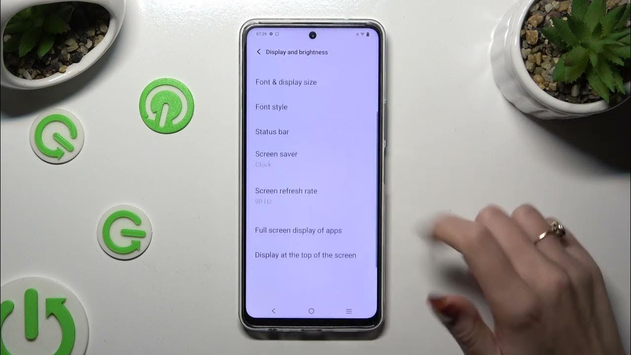 Video thumbnail for How to Change Display Refresh Rate on VIVO Y200?