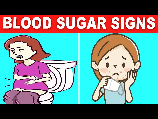 Video thumbnail for 16 Signs Your Blood Sugar is High & 8 Diabetes Symptoms