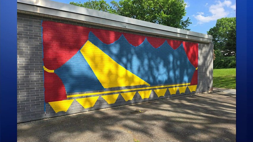 Video thumbnail for Jersey Proud: New mural brings fresh look to Edison elementary school