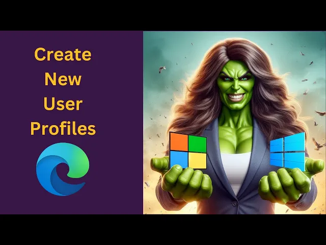 'Video thumbnail for How to Create New User Profiles in Microsoft Edge on Windows 11 or 10 | GearUpWindows Tutorial'