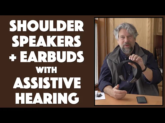 Video thumbnail for BeHear Proxy Shoulder Speaker & Earphones - REVIEW