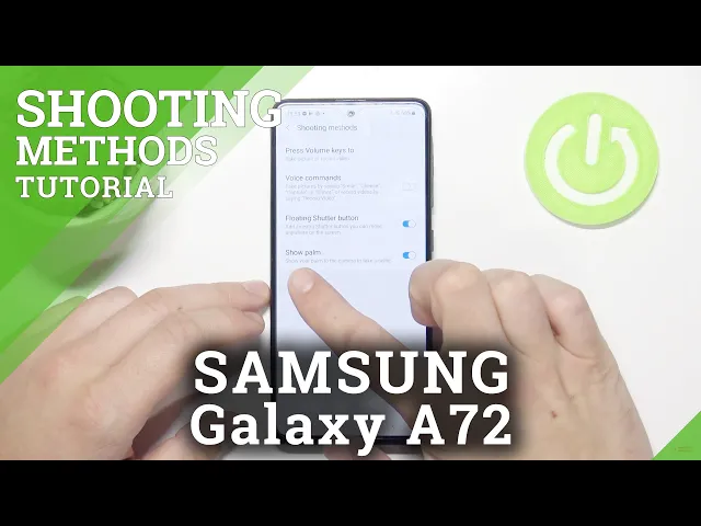 Video thumbnail for How to Take Selfie Using Palm Gesture on SAMSUNG Galaxy A72 - Shooting Methods