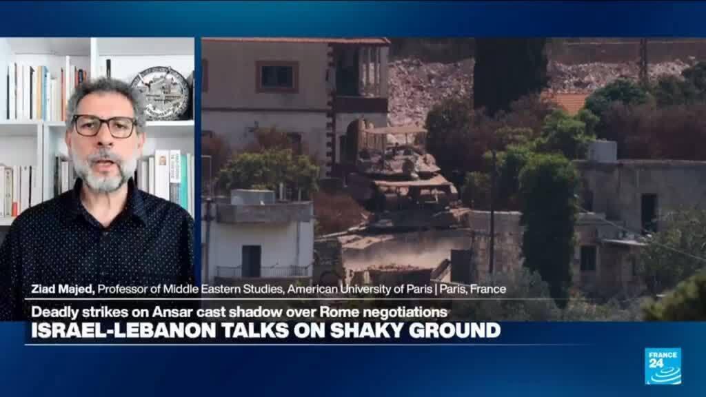 Video thumbnail for South Lebanon: How will Israeli strikes affect negotiations?