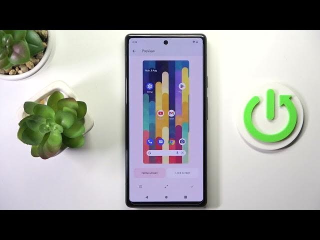 Video thumbnail for How to Change Wallpaper in GOOGLE Pixel 6A | Set Home Sreen & Lock Screen Wallpaper