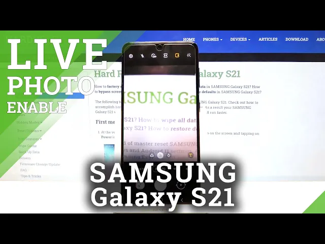 Video thumbnail for Samsung Galaxy S21 - How to Take Motion Photo?