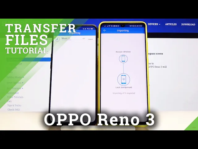 Video thumbnail for How to Transfer Data from Android Device to OPPO Reno 3 – Copy & Relocate Files