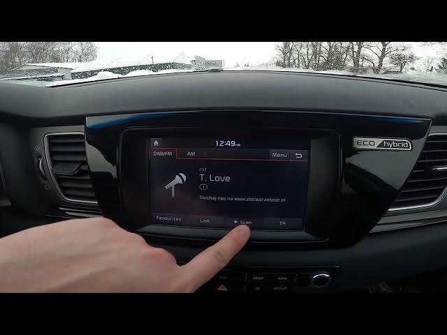 Video thumbnail for How to Scan for Radio Stations in Kia Niro I ( 2016 – 2022 ) - Find new Radio Stations