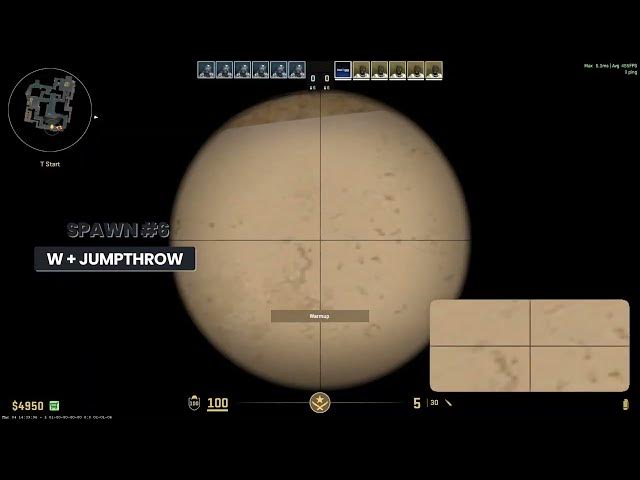 Video thumbnail for MIRAGE INSTANT SMOKE MID RESPAWN 6