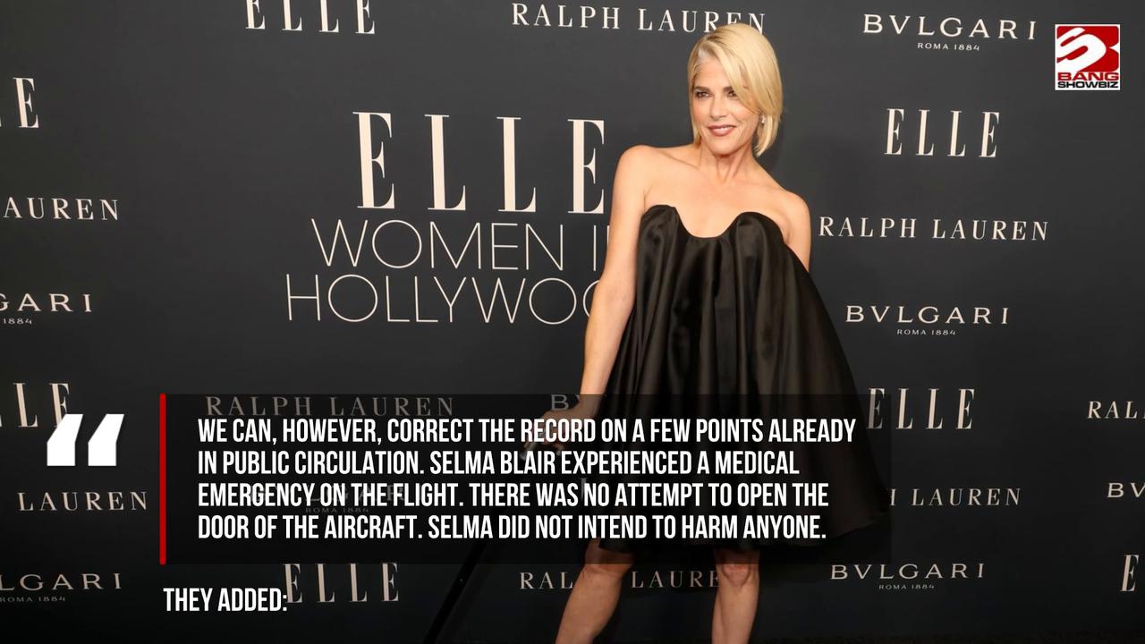 Video thumbnail for Selma Blair 'experienced a medical emergency' at JFK Airport