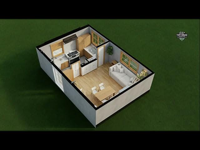 Video thumbnail for Explore These Tiny Homes in 3D | Smart Floor Plan Design