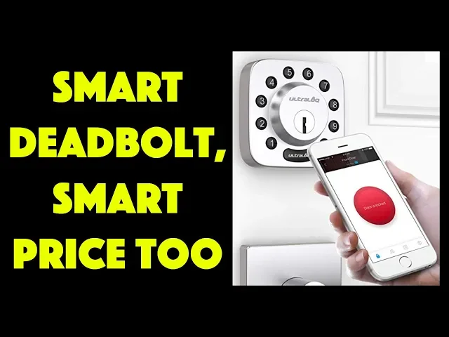 Video thumbnail for Ultraloq U-Bolt Smart Deadbolt - INSTALLATION AND REVIEW