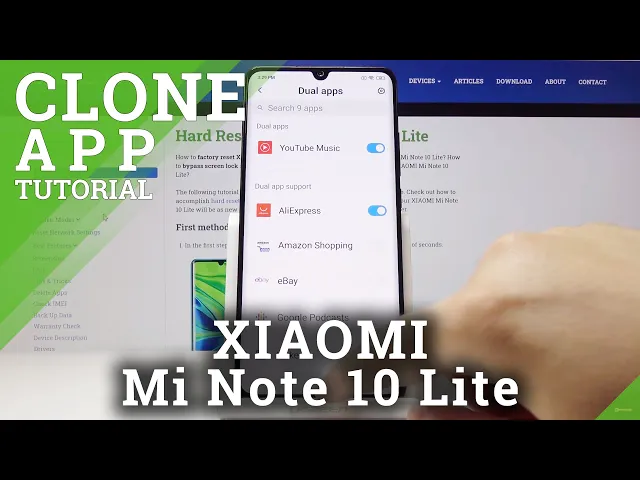 Video thumbnail for How to Clone Apps in Xiaomi Mi Note 10 Lite - Enable Dual Apps Feature