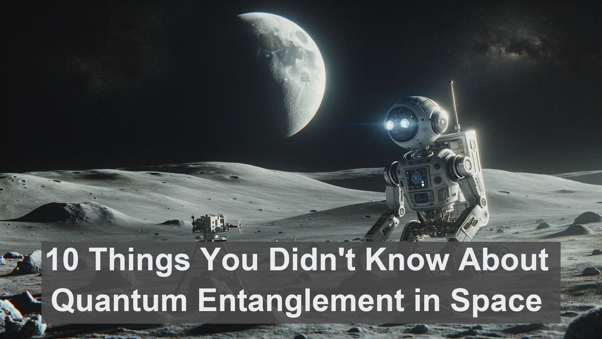 'Video thumbnail for 10 Things You Didn't Know About Quantum Entanglement in Space'