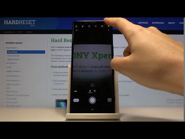 Video thumbnail for How to Change Volume Button Function in Camera in SONY Xperia 1 -  Check Available Button Functions