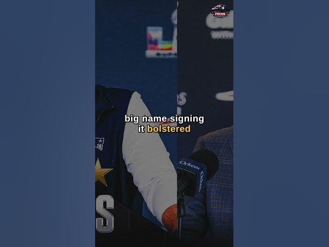 Video thumbnail for 4 new signings to NE Patriots