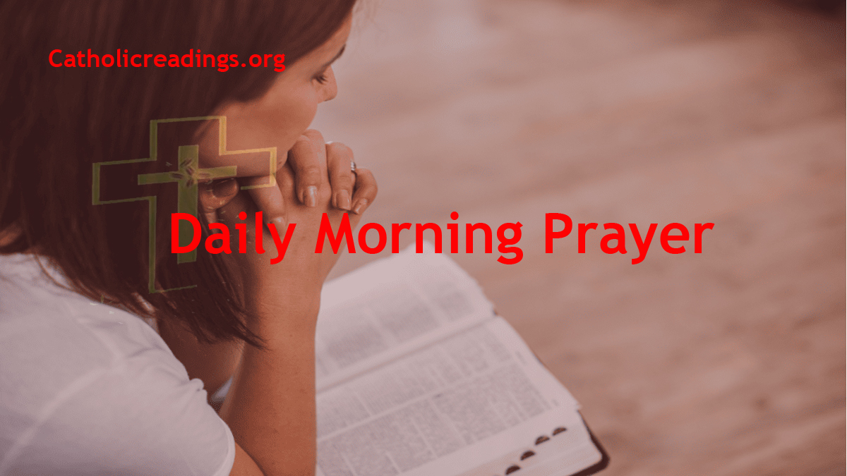 'Video thumbnail for Daily Morning Prayer for Today'