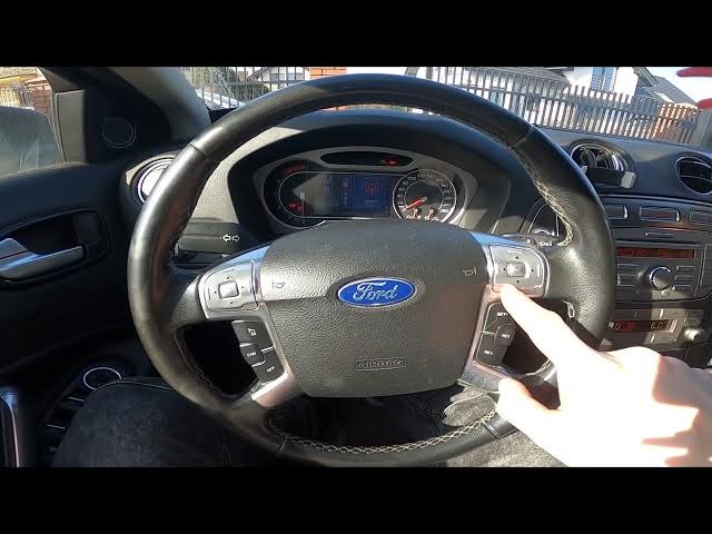 Video thumbnail for Steering Wheel Buttons Description for Ford Mondeo IV ( 2007 - 2014 ) - Steering Wheel Functions