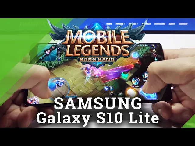 Video thumbnail for Samsung Galaxy S10 Lite - Mobile Legends Game Review
