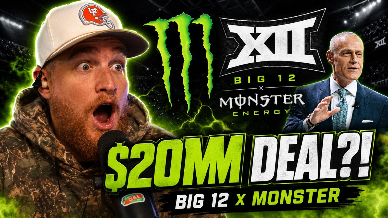 Video thumbnail for Big 12 Lands $20M Monster Energy Deal - Smart Move or Embarrassing?