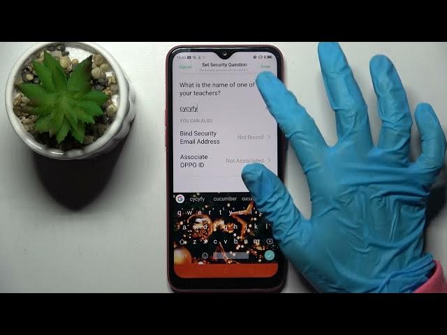 Video thumbnail for How to Set Up App Lock on chosen Apps in Oppo A1K - Use App Lock