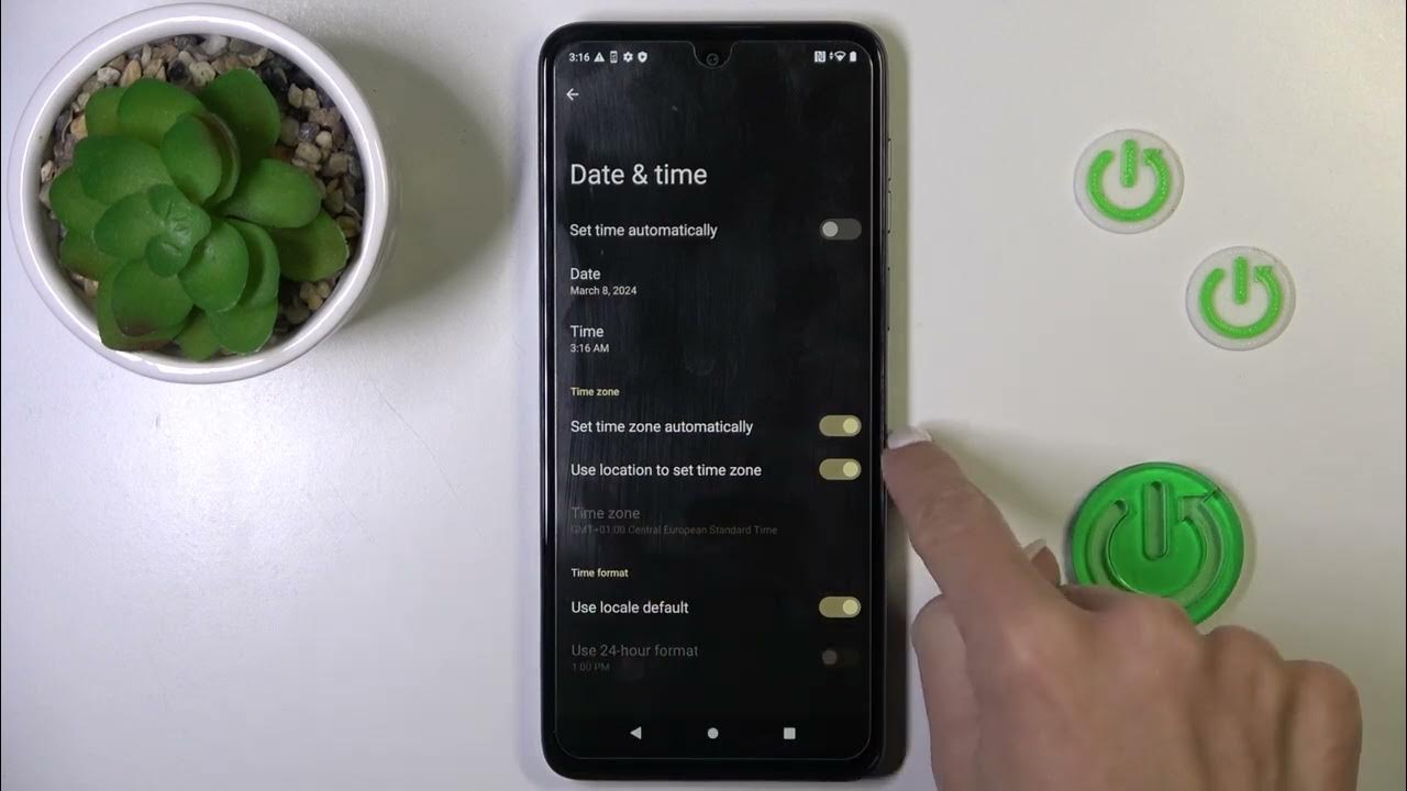 Video thumbnail for How to Change Date & Time on MOTOROLA Moto G54?