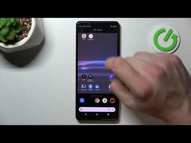 Video thumbnail for How to Bring Back Messages Icon to Main Screen in Sony Xperia Pro I - Restore SMS App