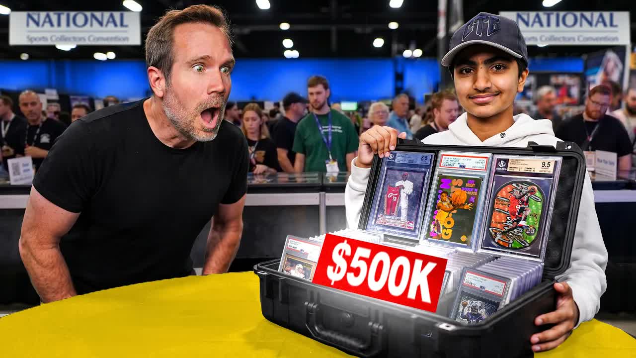 Video thumbnail for Sports Card Investor: I Tried to Buy This 13-Year-Olds $500,000 Collection