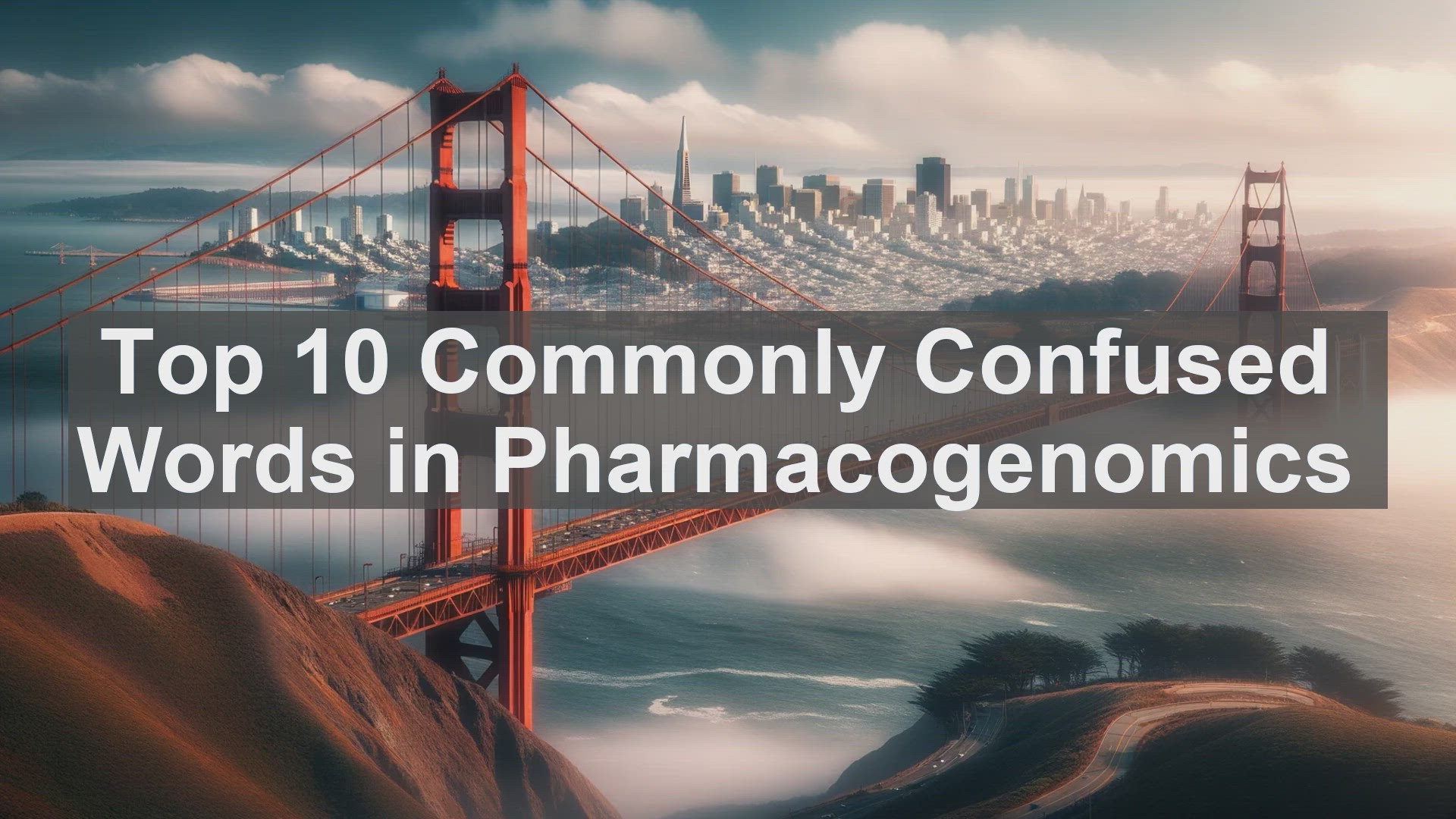 'Video thumbnail for Top 10 Commonly Confused Words in Pharmacogenomics'