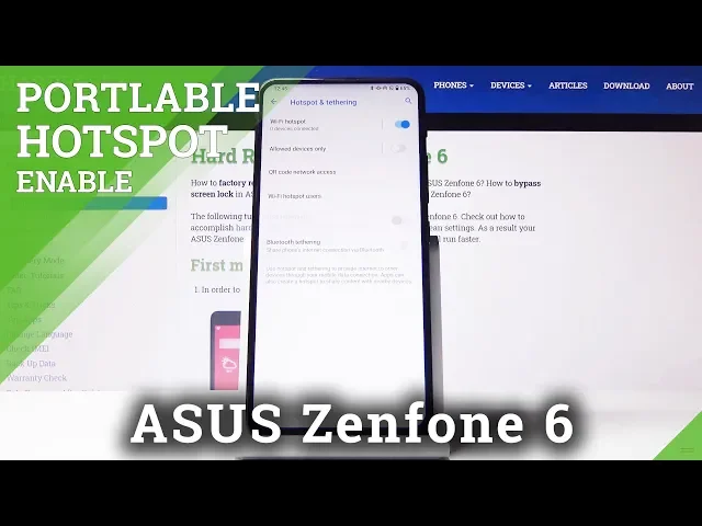 Video thumbnail for How to Share Internet on ASUS Zenfone 6 –  Enable Hotspot