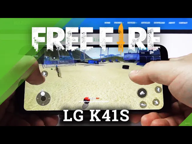 Video thumbnail for Test Garena Free Fire on LG K41S – Gameplay / High Graphics Checkup