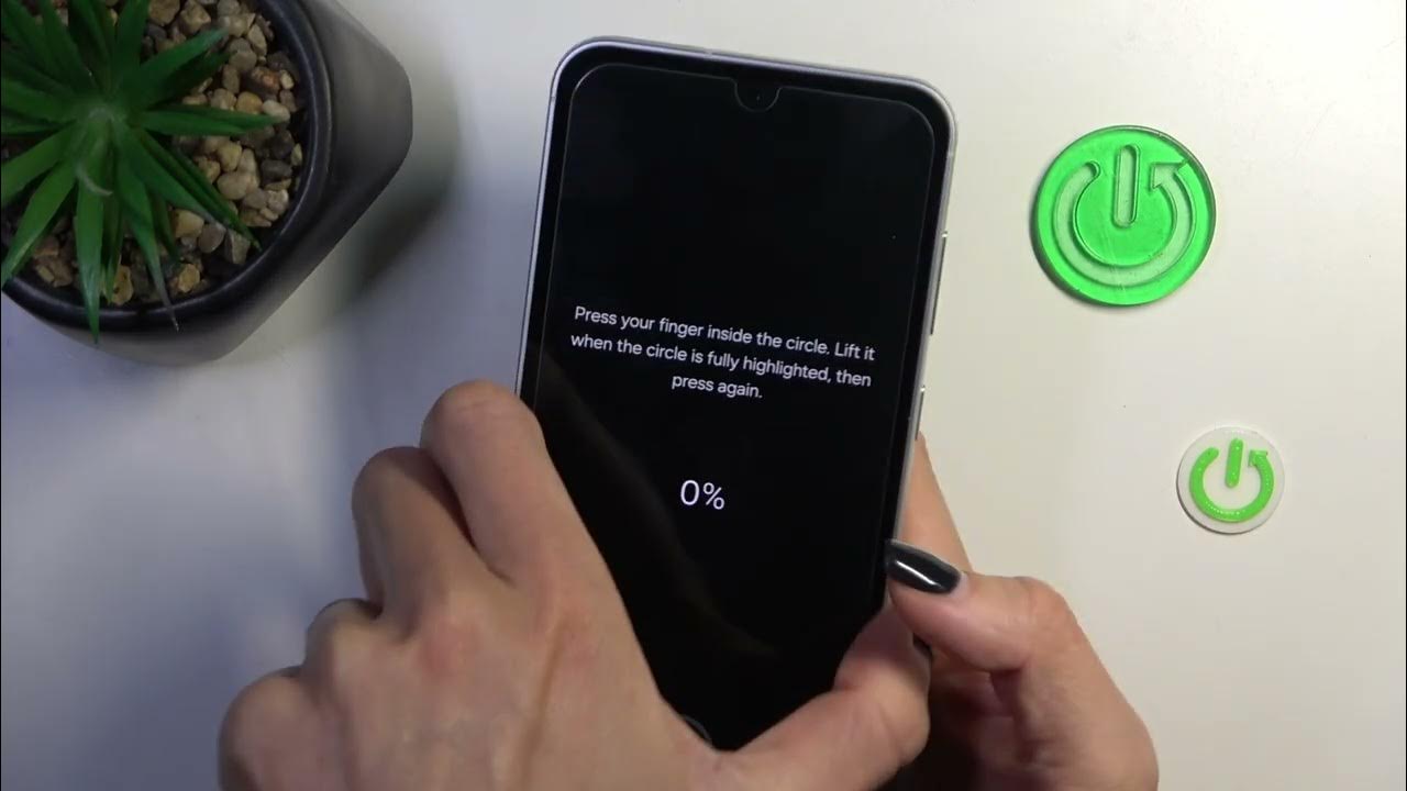 Video thumbnail for How to Register a Fingerprint on SAMSUNG Galaxy F54 - Fingerprint Unlock