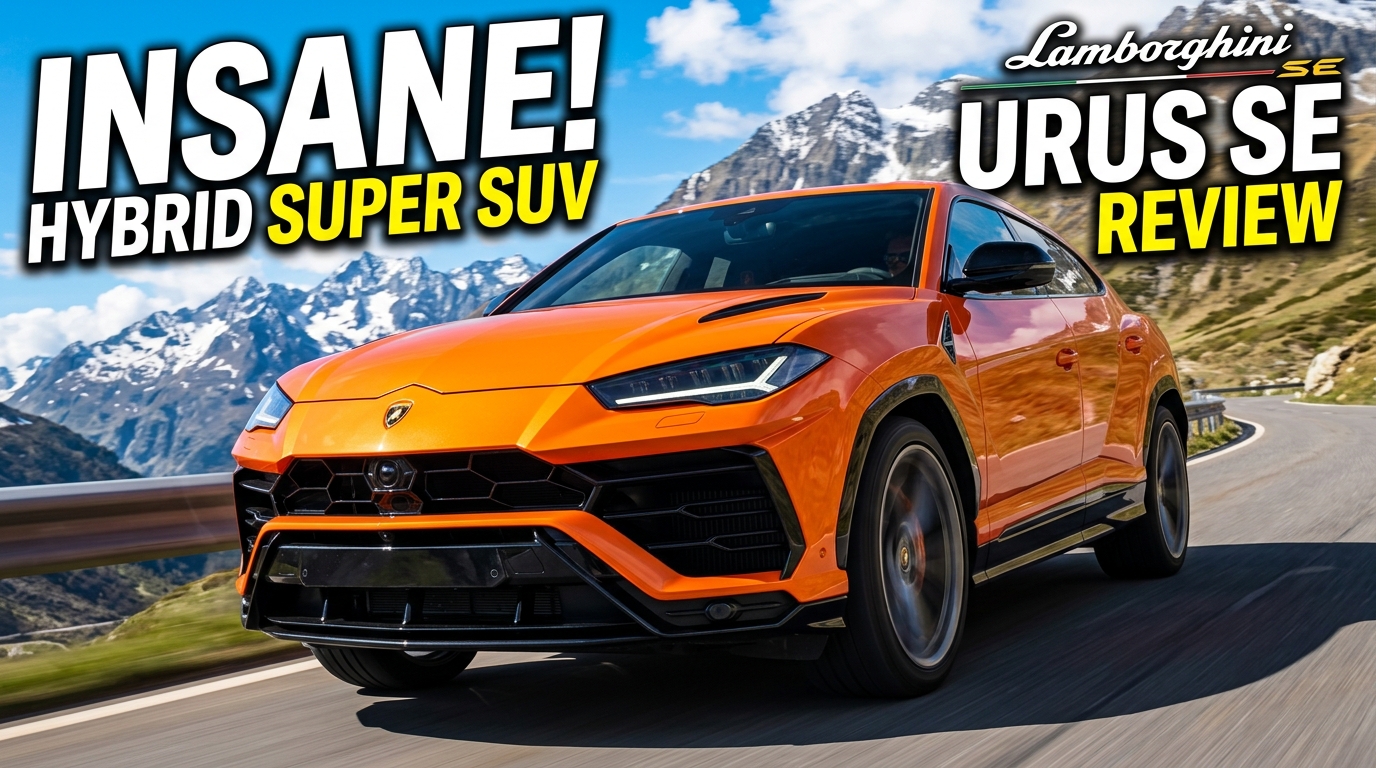 Video thumbnail for Lamborghini Urus SE Review | Insane Super SUV