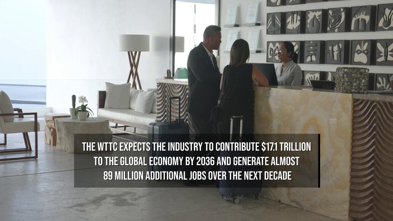 Video thumbnail for Global Travel and Tourism Investment Rises 8.5% to Top $1 Trillion.