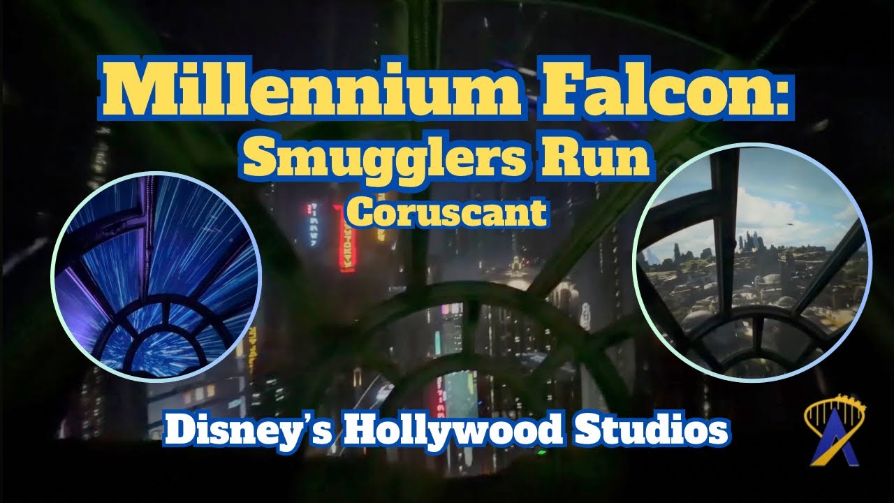 Video thumbnail for Millennium Falcon: Smugglers Run, Grogu Mode: Coruscant - Disney's Hollywood Studios