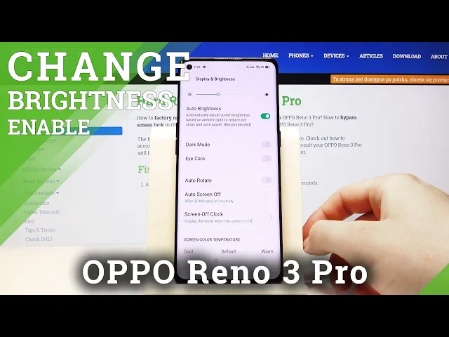 Video thumbnail for How to Activate Auto Brightness in OPPO Reno 3 Pro – Activate Screen Adjusting