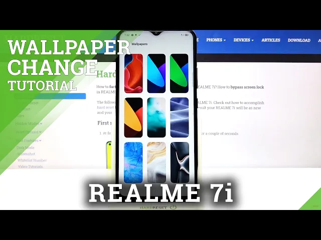 Video thumbnail for How to Change Wallpaper in REALME 7i – Refresh Display
