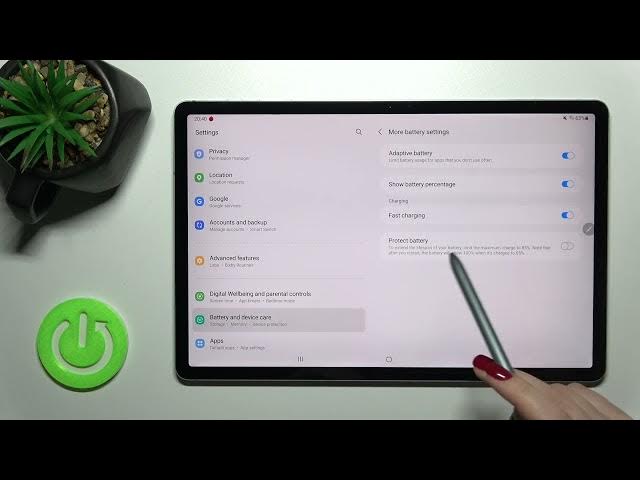 Video thumbnail for How to Set Charging Limit on Samsung Galaxy TAB S7 FE – Manage Battery Limit