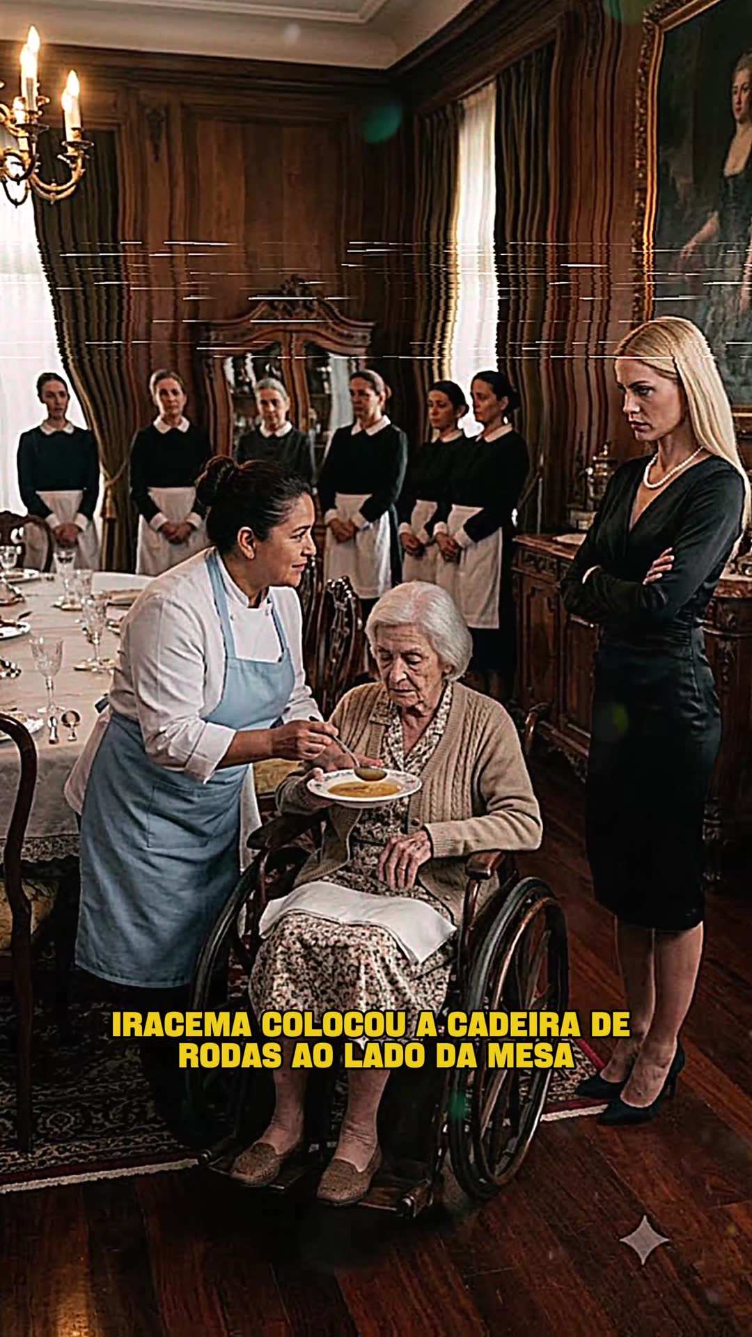 Video thumbnail for A Mãe do Milionário Não Comia Há Meses… Até a Nova Cozinheira Servir o Jantar na Frente da Esposa...