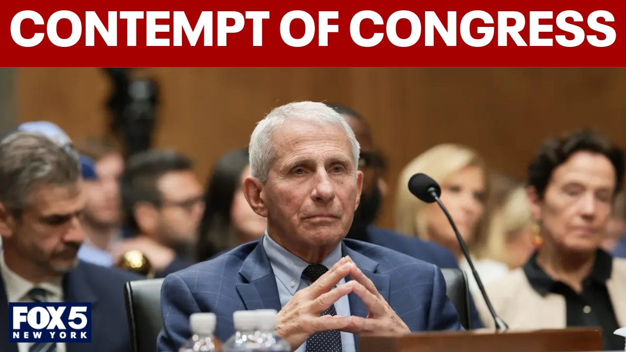 Video thumbnail for BREAKING: Dr. Fauci held in contempt of Congress