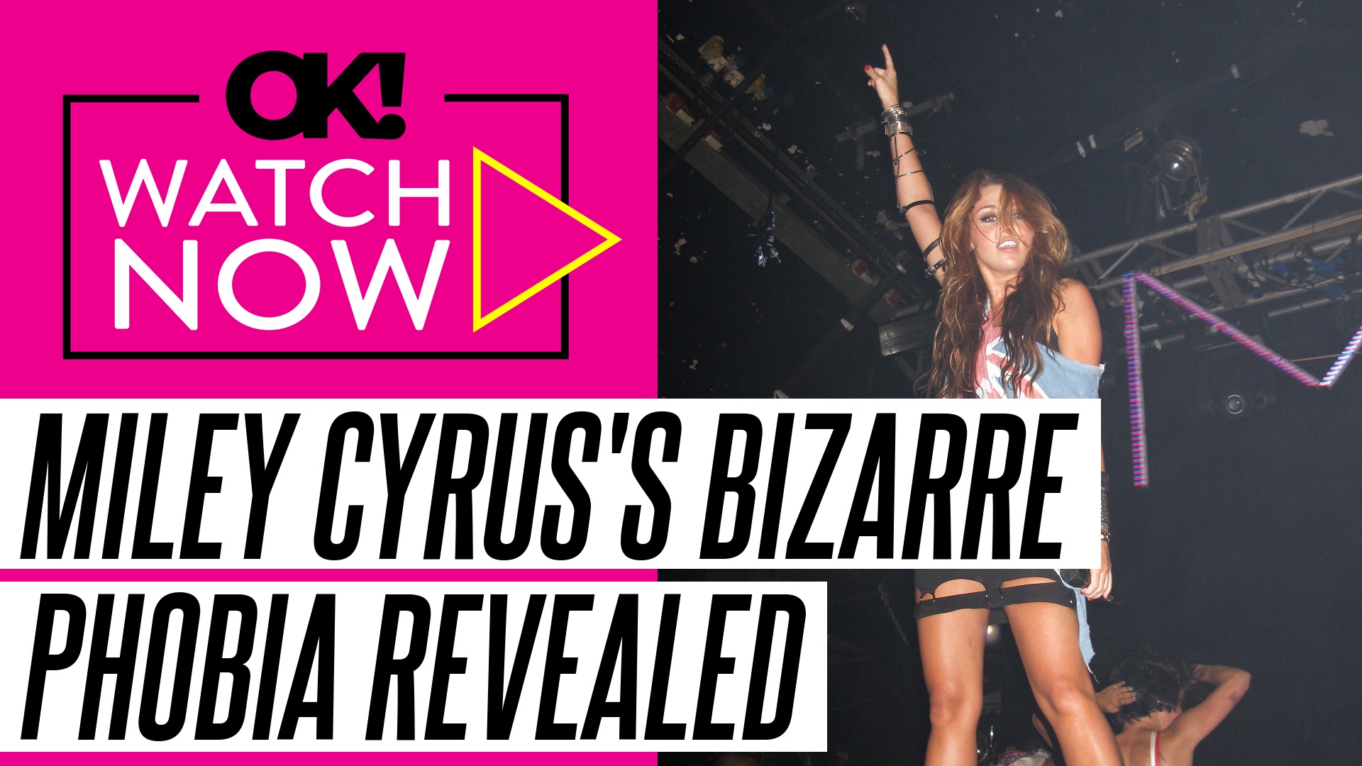 Video thumbnail for 'Odd' Miley Cyrus Reveals Serious Phobia to Bizarre Item That Makes Her Want to 'Vomit'