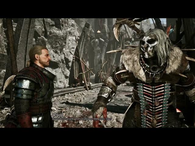 Video thumbnail for Gothic Remake - Chapter 4 The Orc Enclave: Meet with Ur-Shak Near The Orc Enclave Dialogue Gameplay
