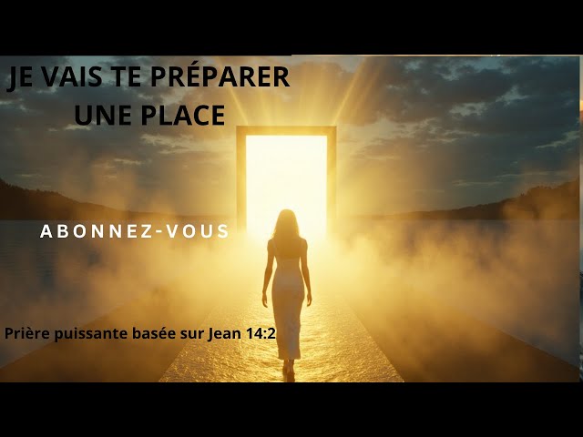 Video thumbnail for Ta place est prête : Prie avec foi cette puissante prière prophétique (Jean 14:2)