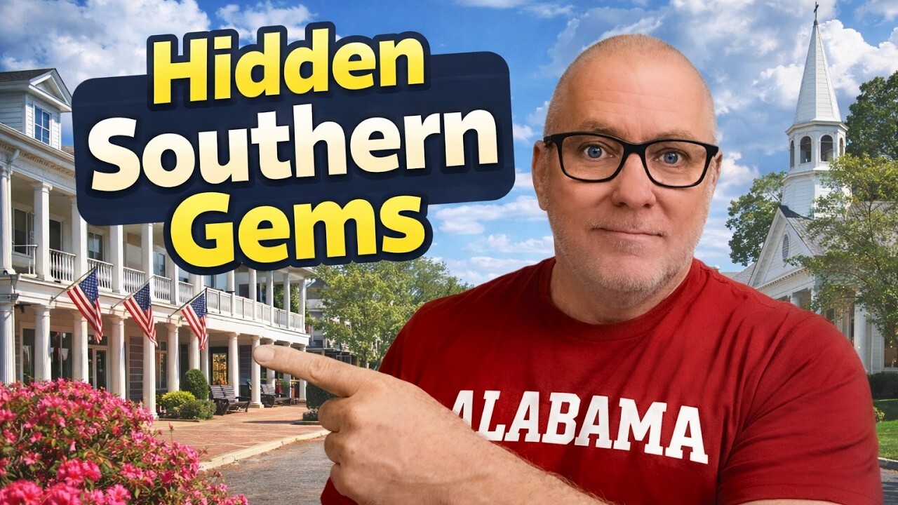 Video thumbnail for 10 Most Surprisingly Livable Small Towns in the South